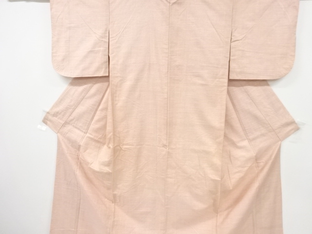 JAPANESE KIMONO / ANTIQUE KIMONO / SILK / TSUMUGI / WOVEN GRID